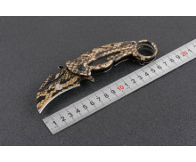 X63 Outdoor Multifunctional Crab Claw Folding Knife Survival Knife Camping Portable for Self-defense Wilderness Tactical UD405103